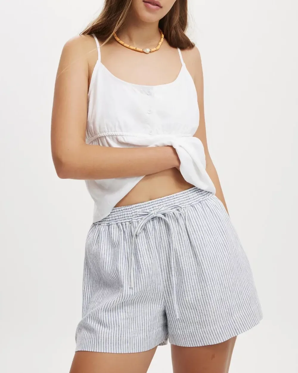 Casual Rolled-Up Shorts