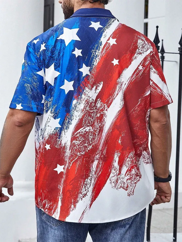 Men's Independence Day Printed Shirt