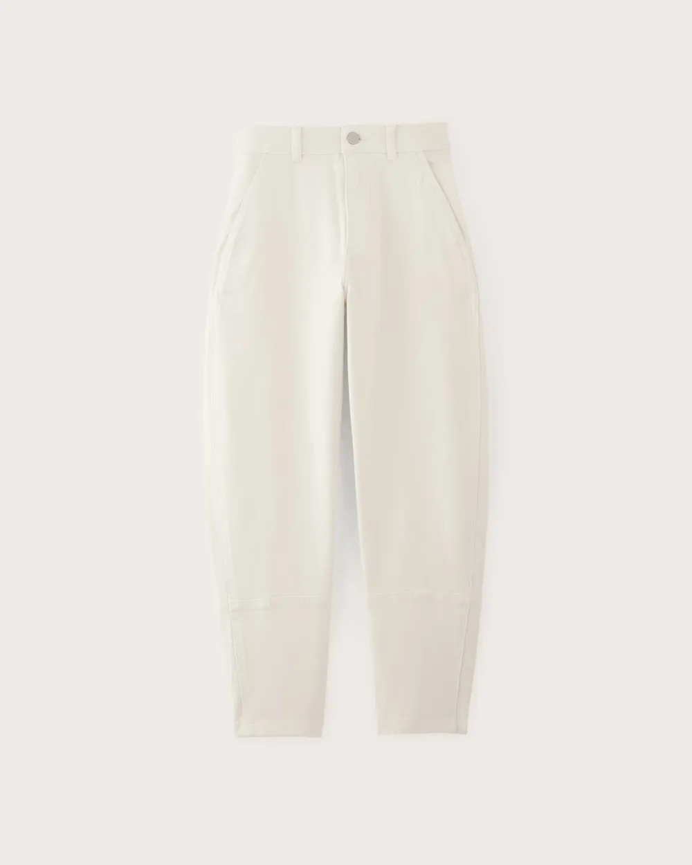 Solid Color Wide-Leg Pant