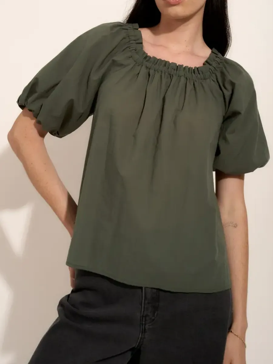 Puff Sleeve Blouse