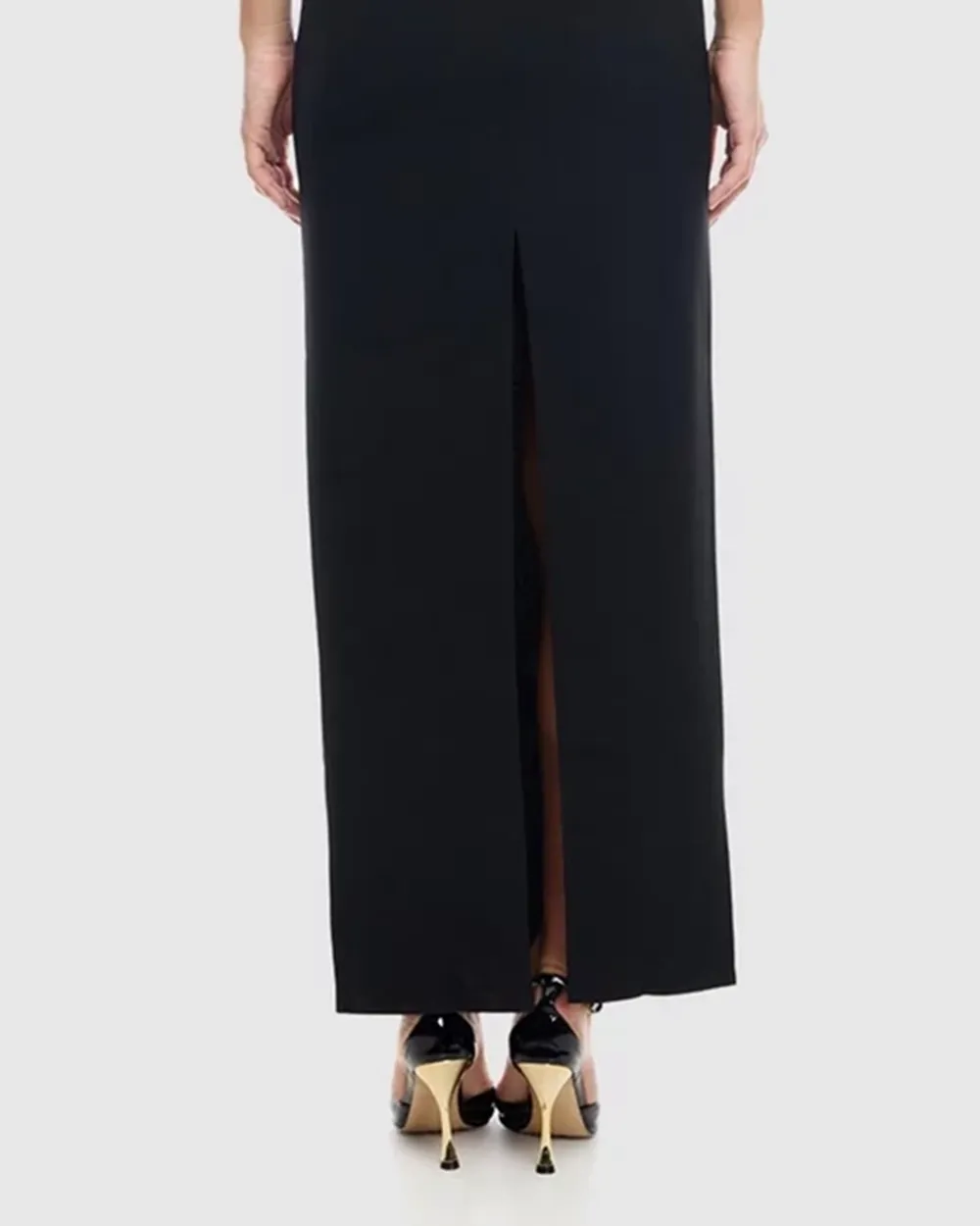 Halter Neck Slim Maxi Dress