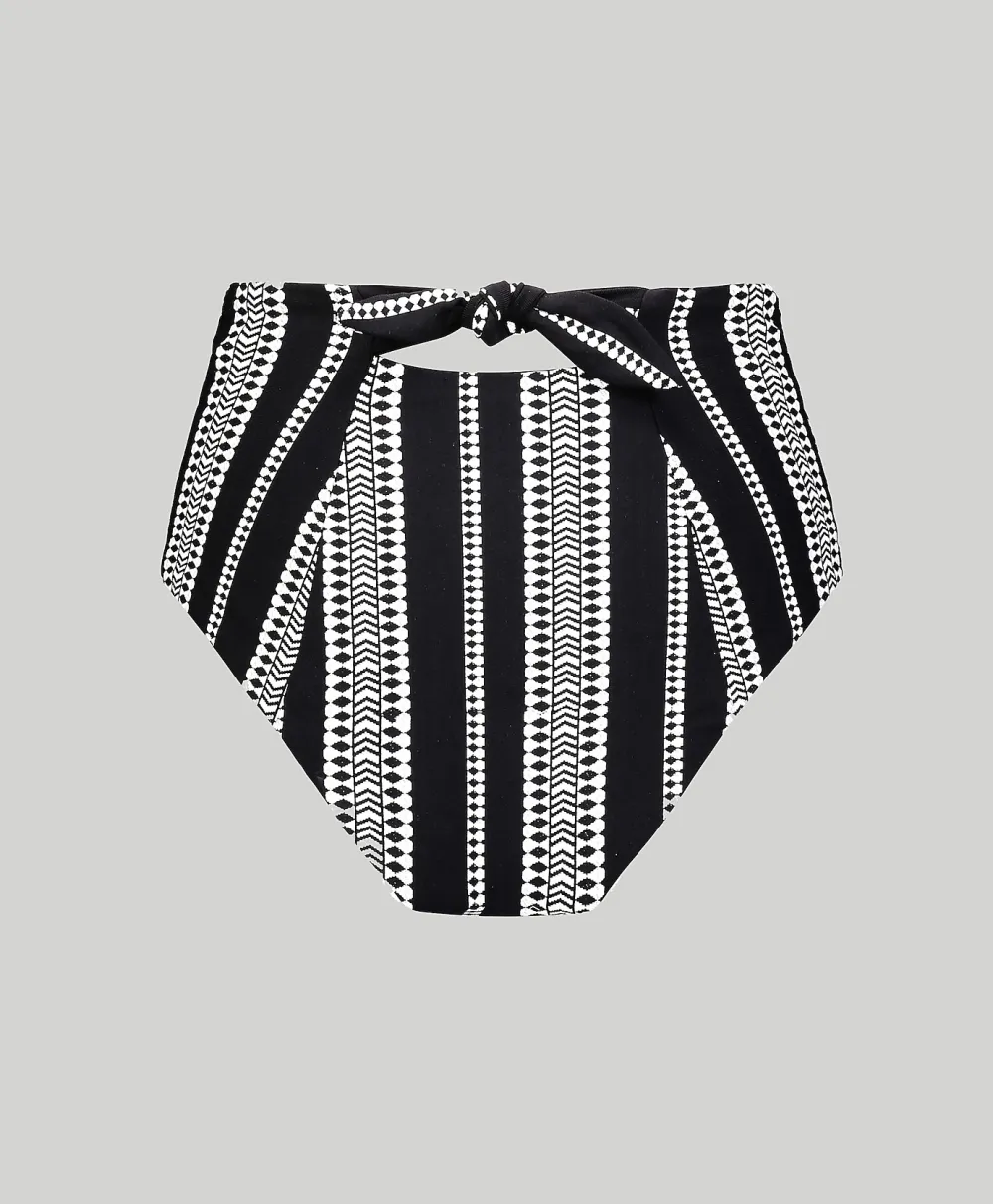 lemlem™ Luchia High-Waisted Bikini Bottom