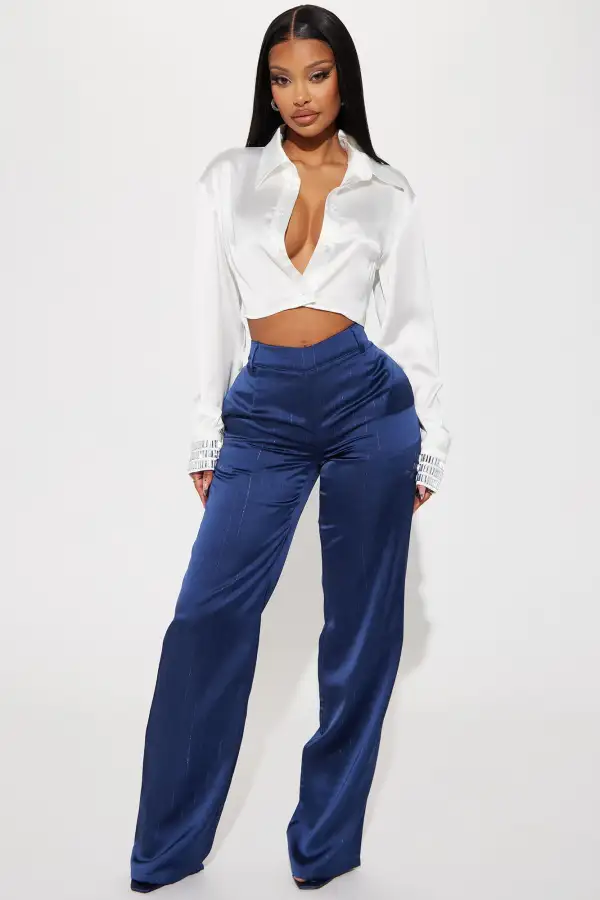Parley Satin Shirt - White