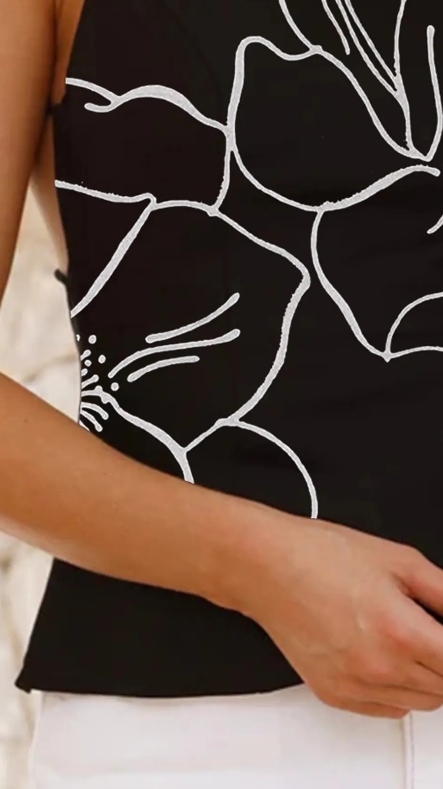 Sexy Back Cross-String Top