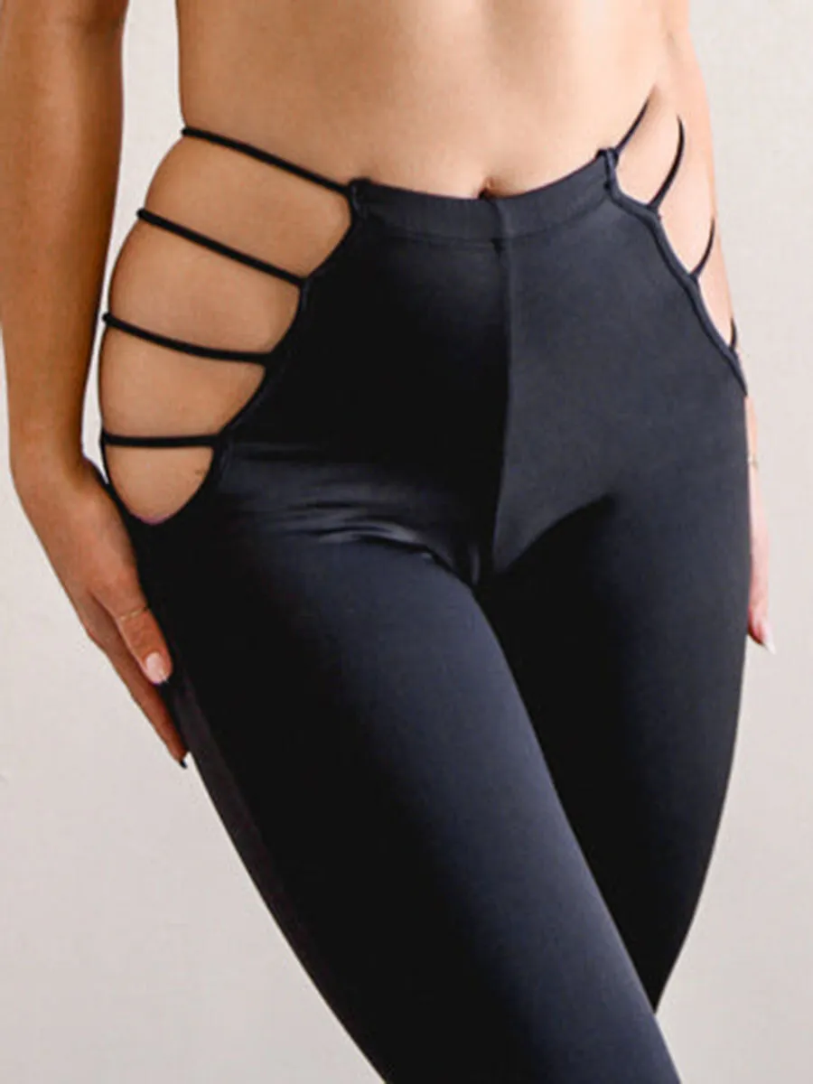 2 Piece Cutout Rave Outfit