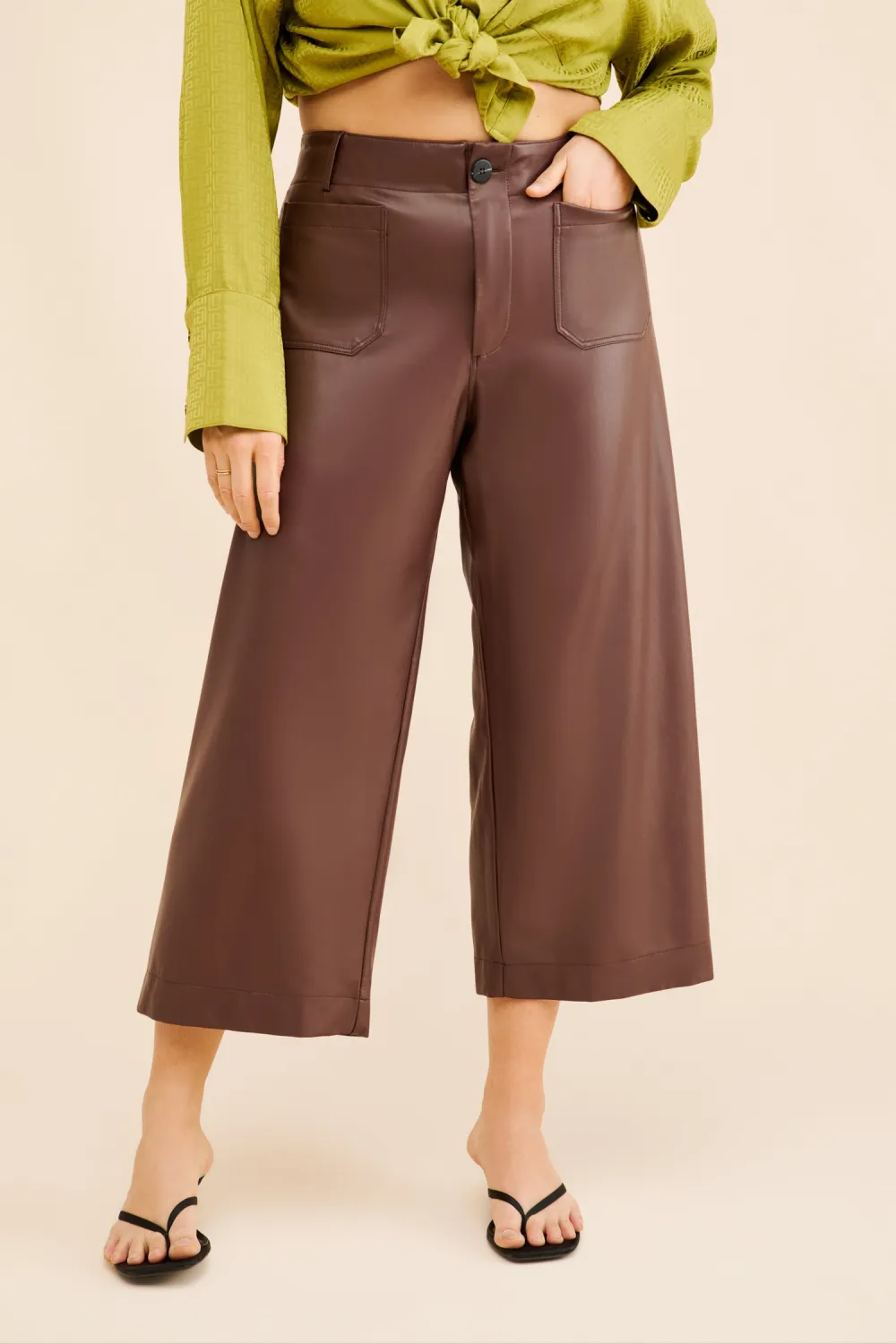 The Cropped Wide-Leg Pants
