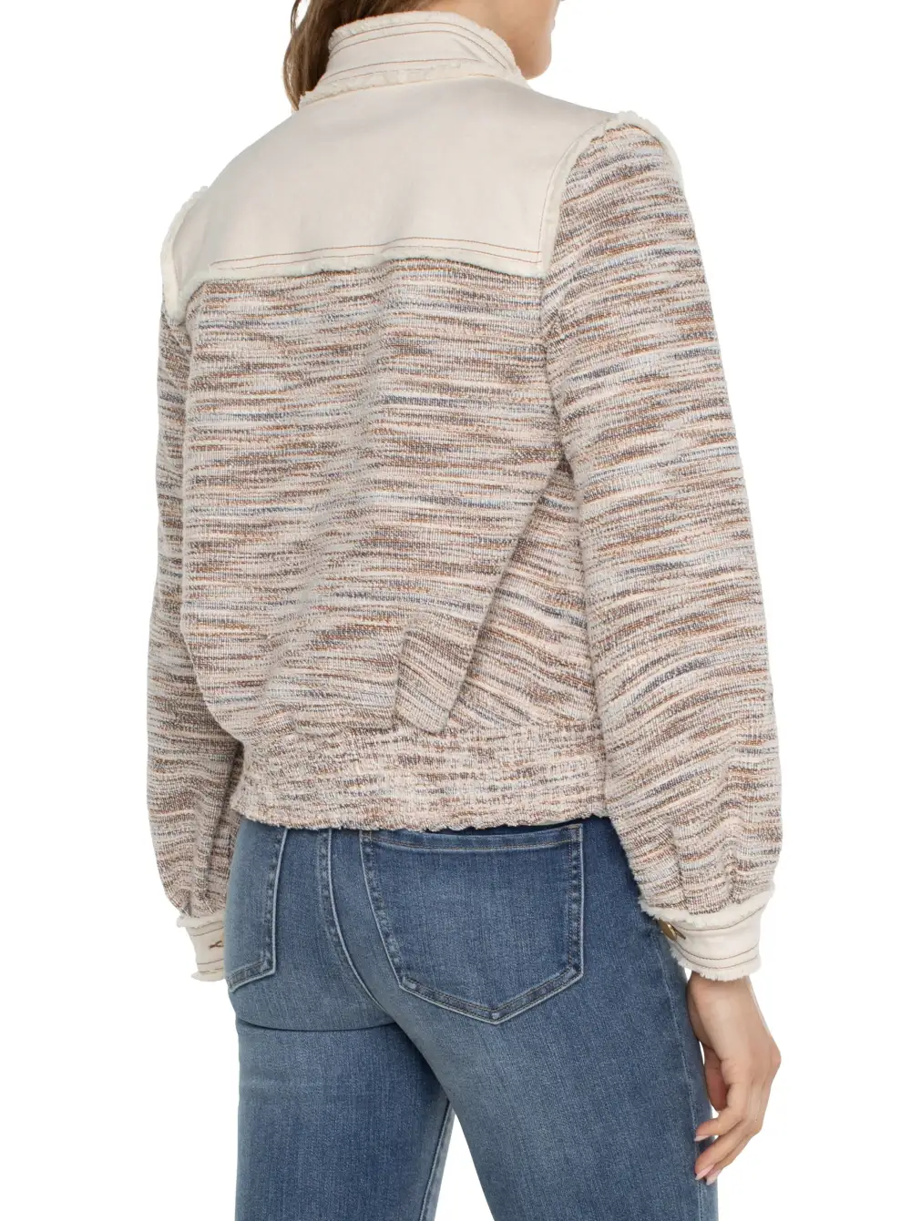 Denim Boucle Jacket
