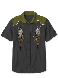 Skeleton Rice Bird Shirt