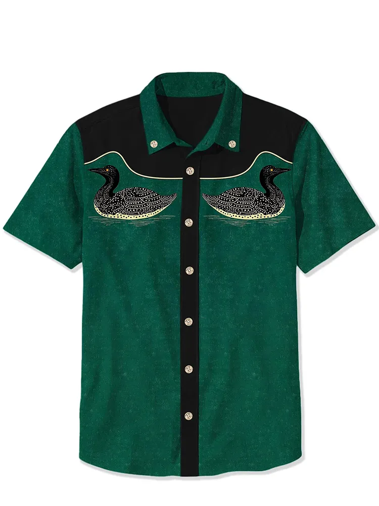 Western Swimming Duck Shirt