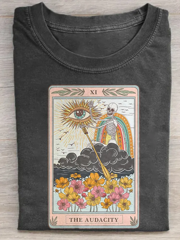 The Audacity Tarot Card T-Shirt