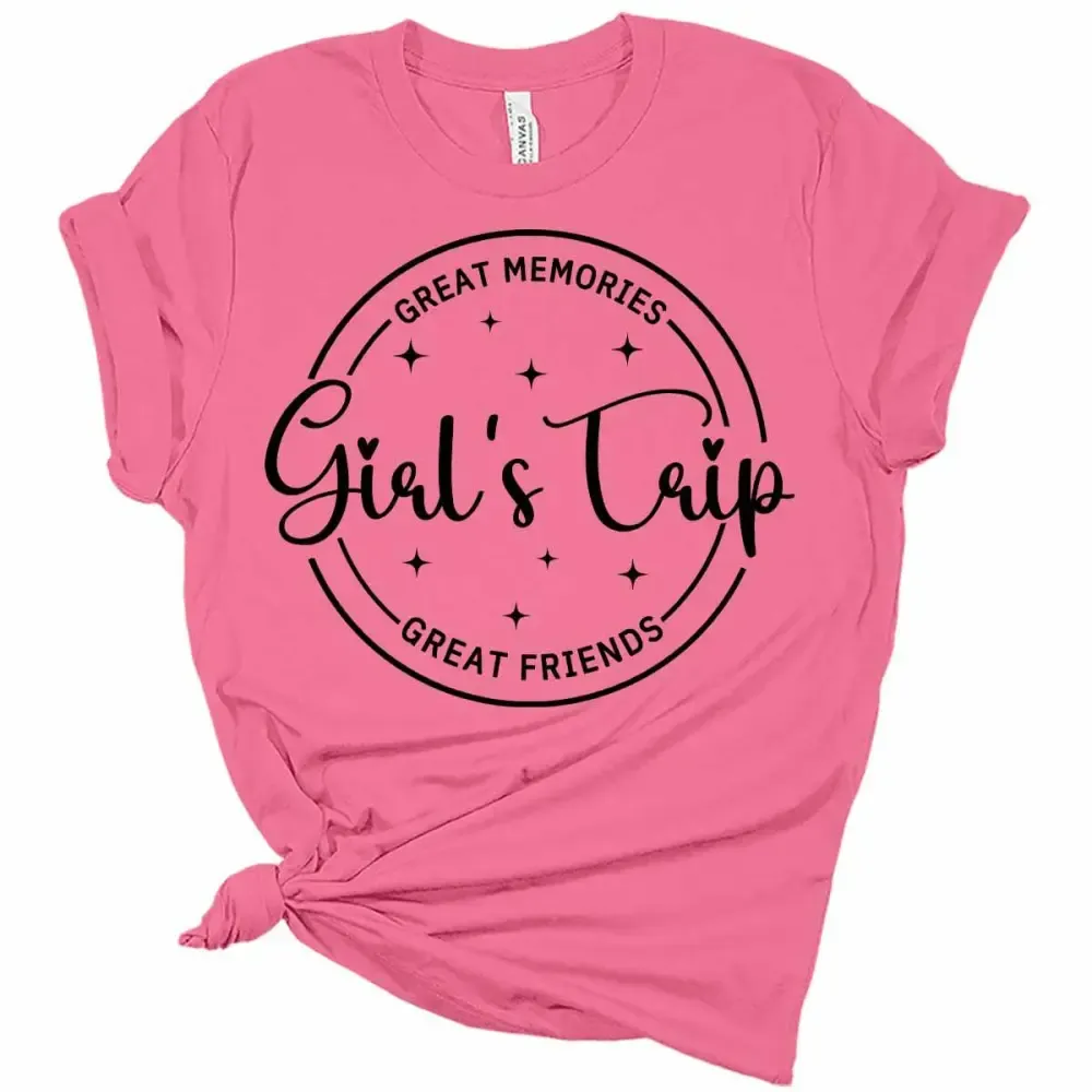 Girl's Trip Great Memories Great Friends Women's Graphic Tee