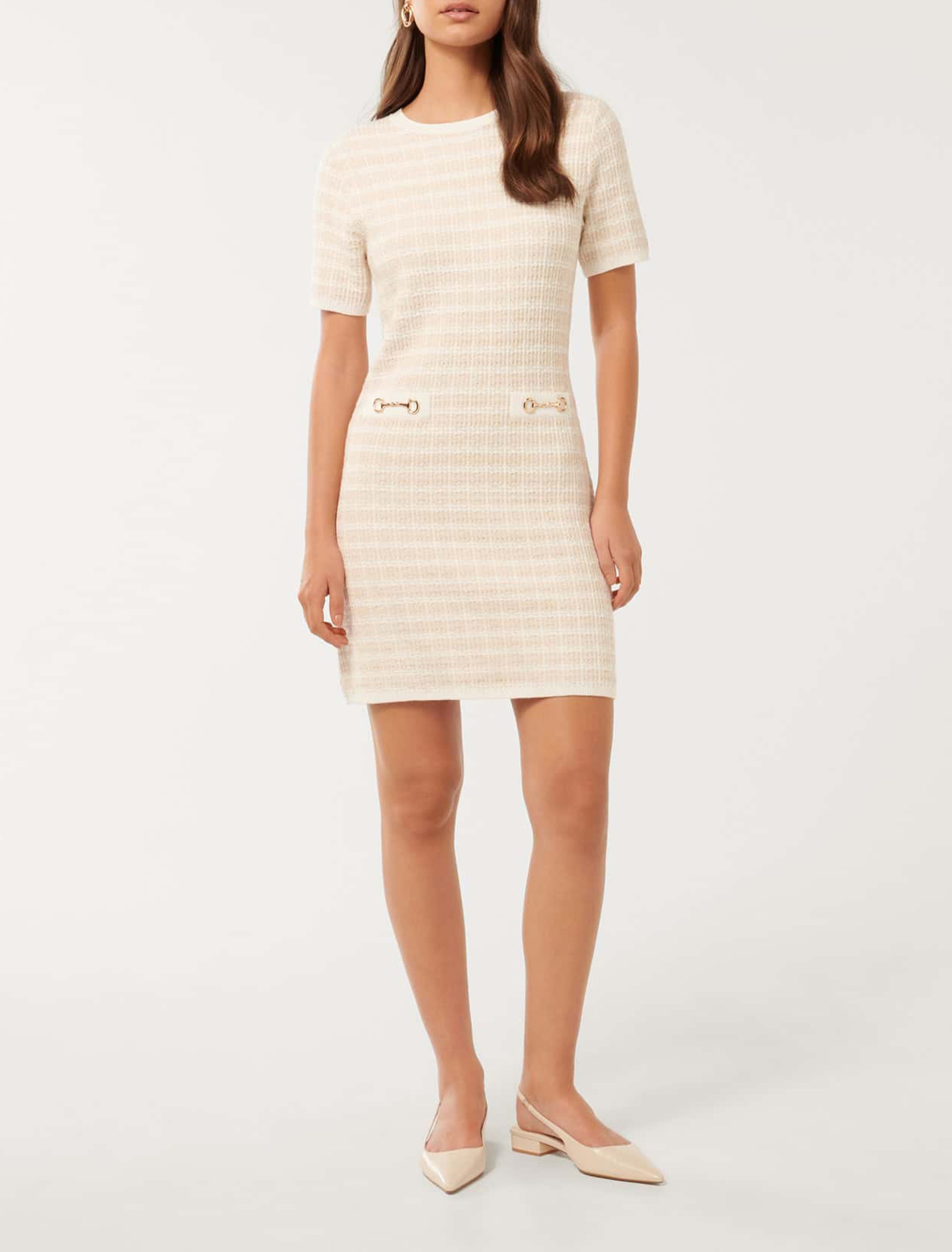 Check Mini Dress