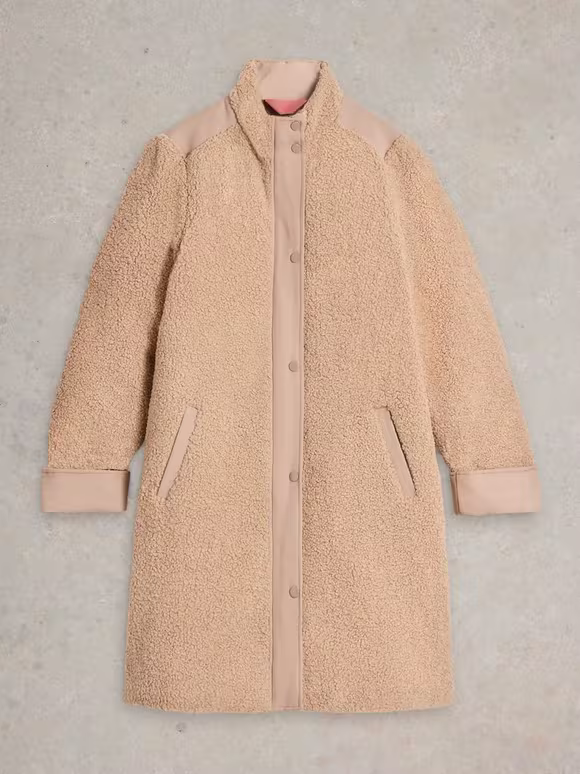 Daily Coat In Light Natural