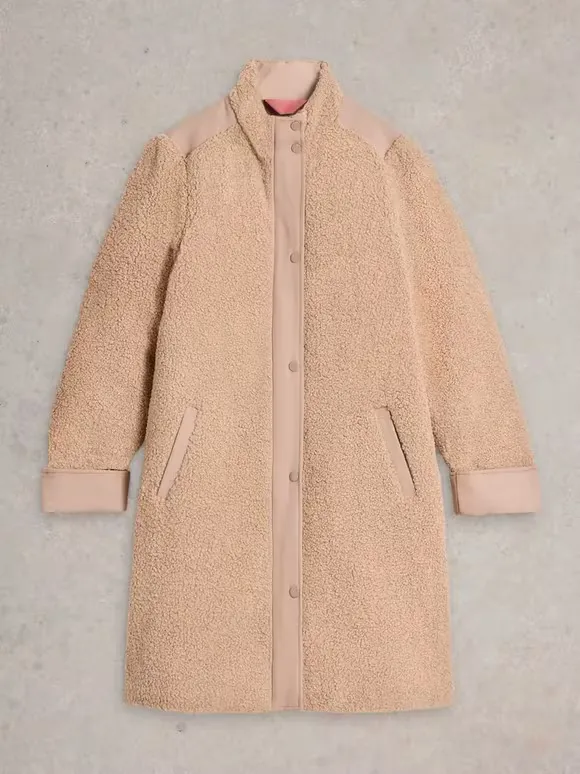 Daily Coat In Light Natural