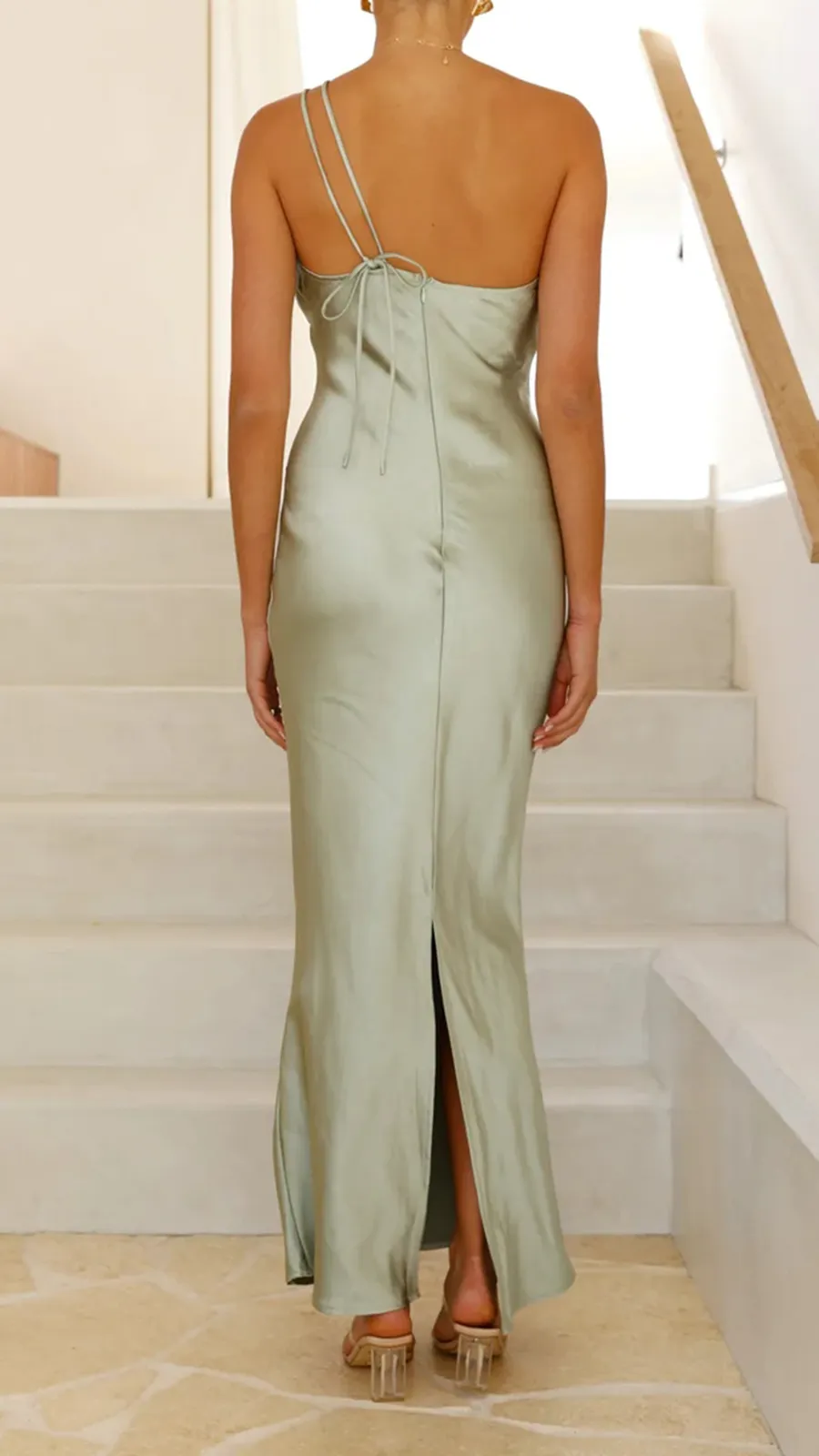 One Shoulder DesignMaxi Dress