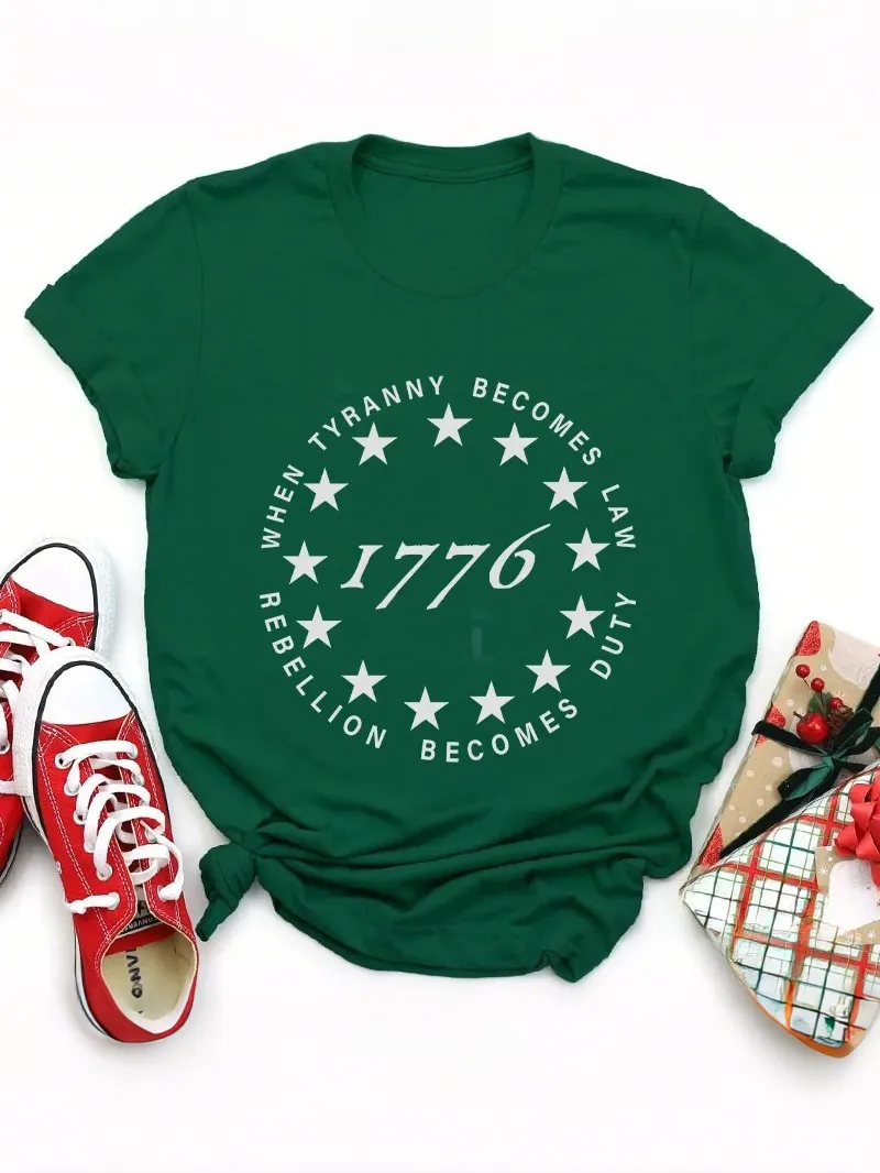 When Tyranny Becomes Law Rebellion Becomes Duty Teacher T-Shirt