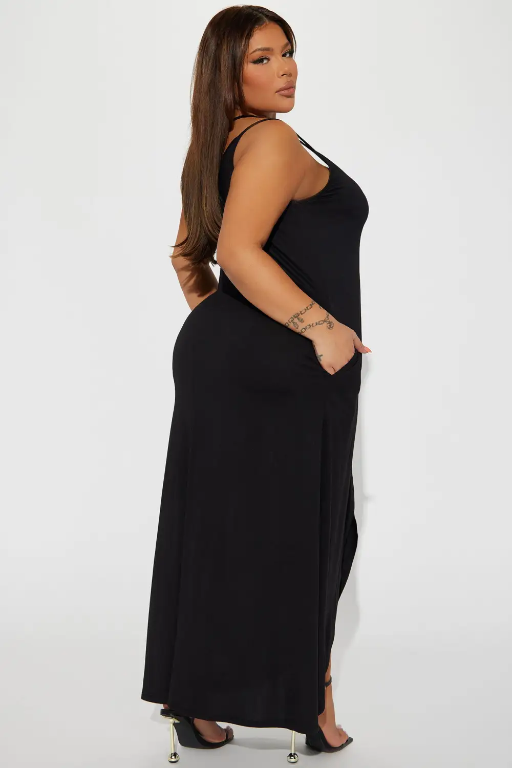 Camille Maxi Dress - Black