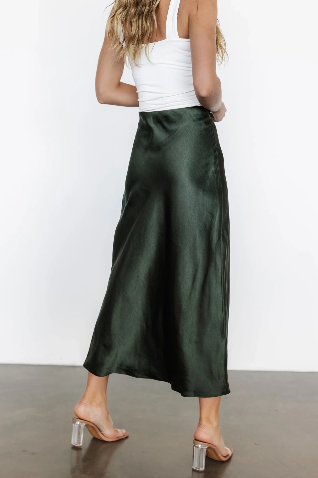 Basic Versatile Solid Color Comfortable Skirt
