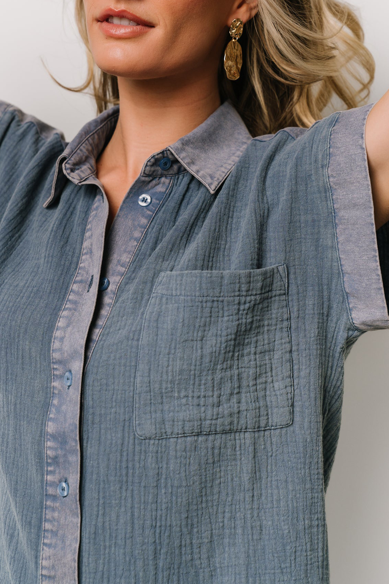 Daily Soft And Breathable Turn-Down Collar Shirt