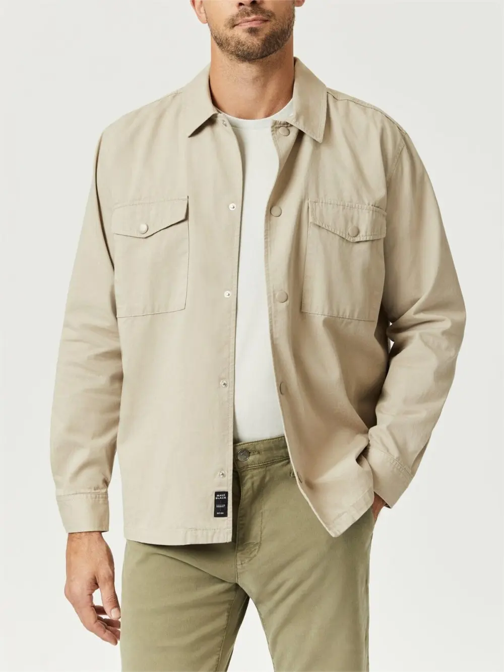 Khaki Utility - Style Men's Shirt