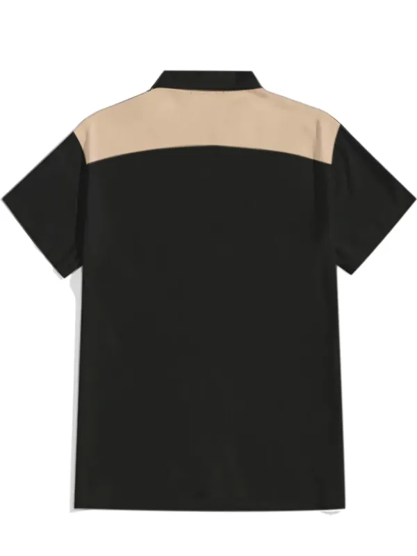 Dark And Elegant Fox Flowers Shirt