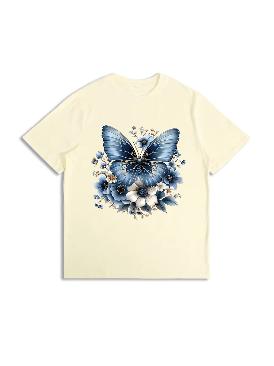 Blue Butterfly T-Shirt