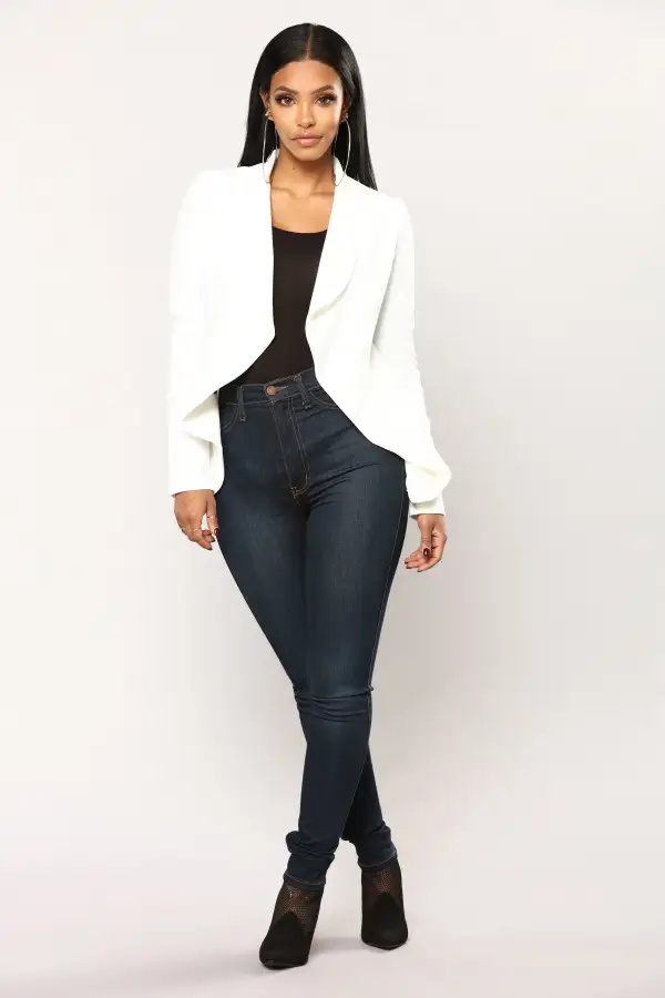 Meet And Greet Blazer - Ivory
