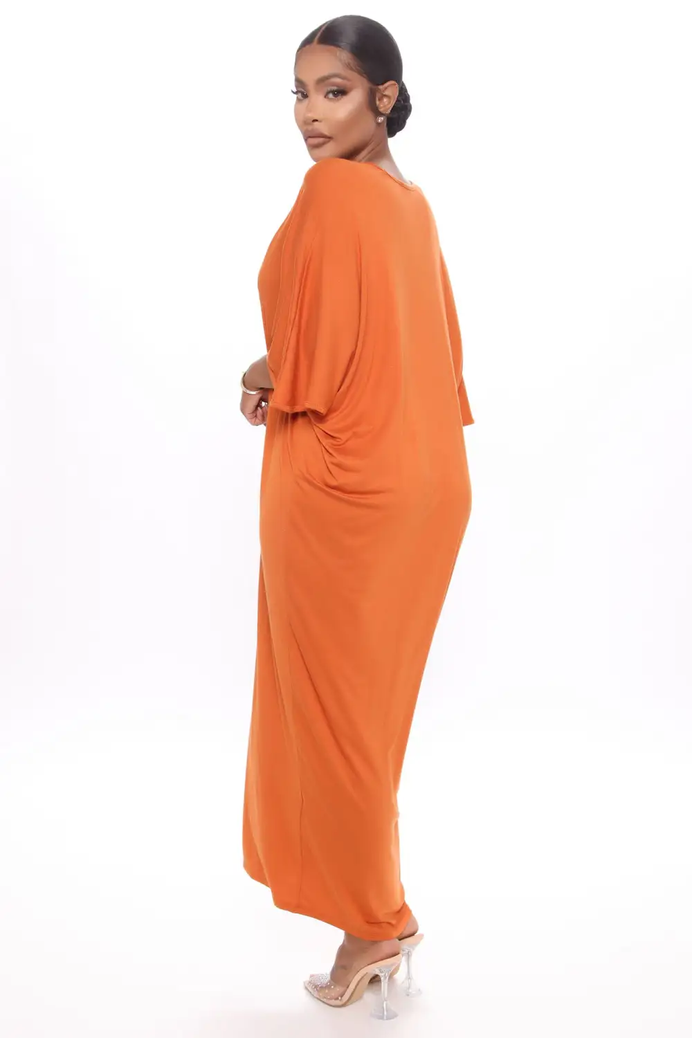 Weekend Craze Maxi Dress - Rust