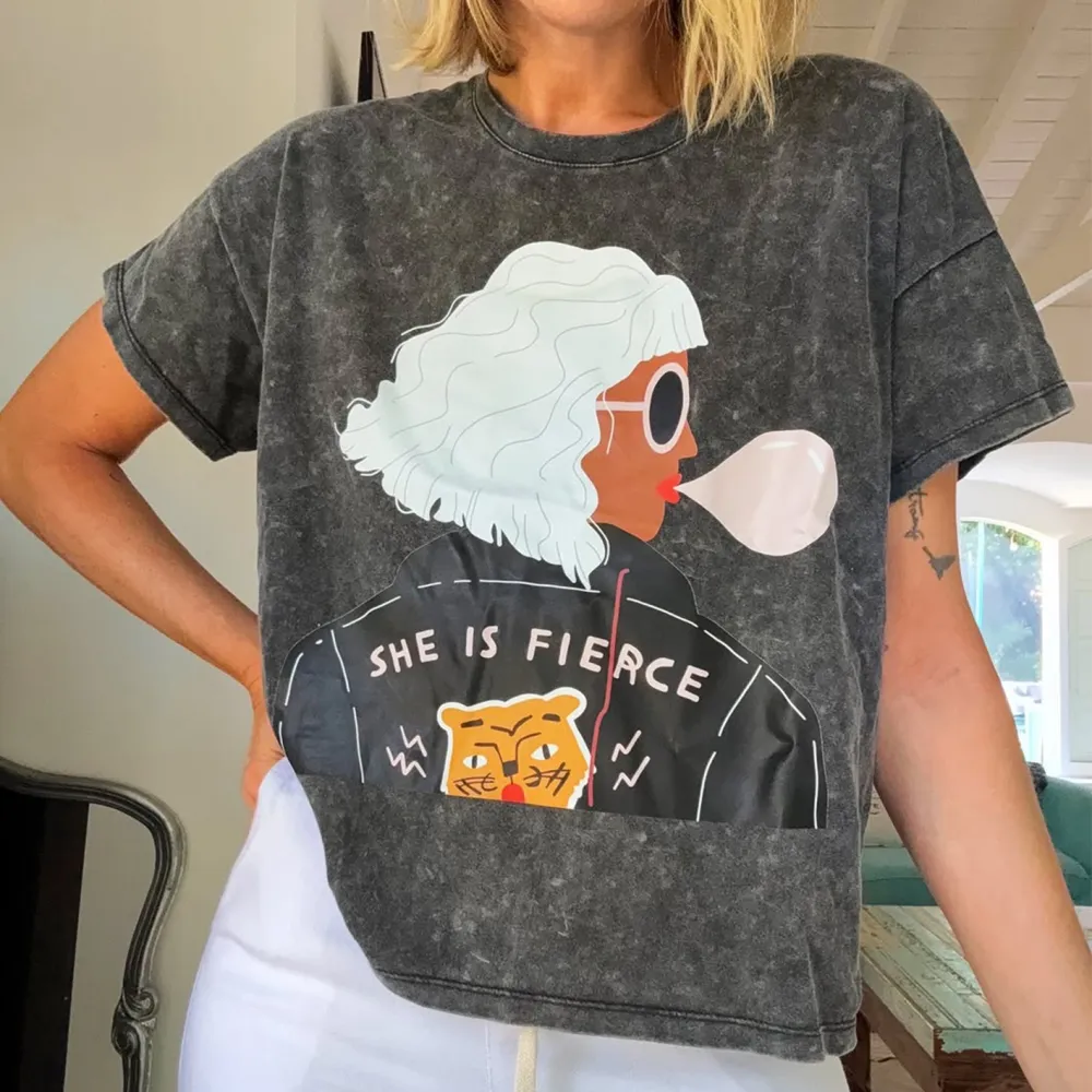 Women's Stylish  Pattern T-Shirt