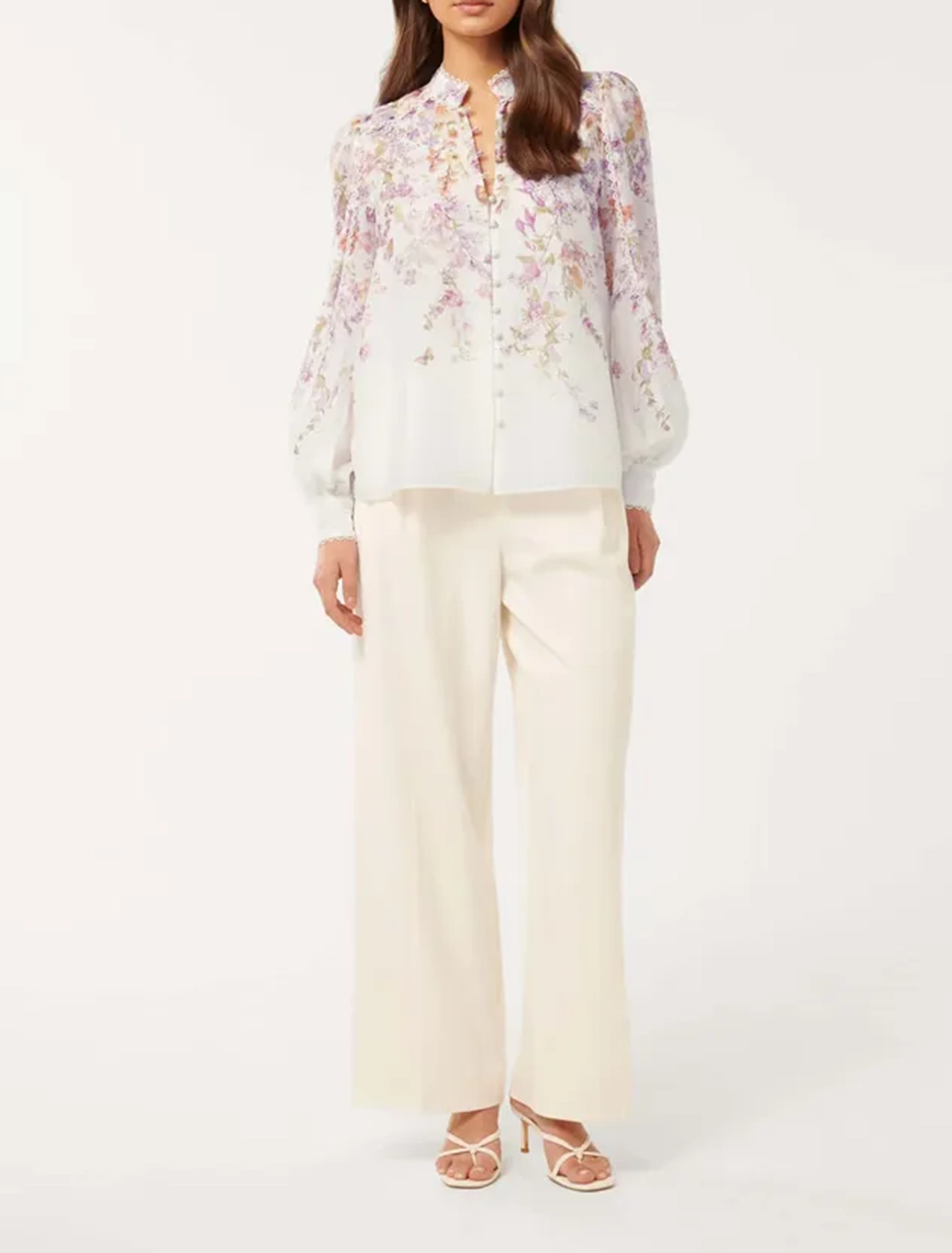 Trim Detail Blouse