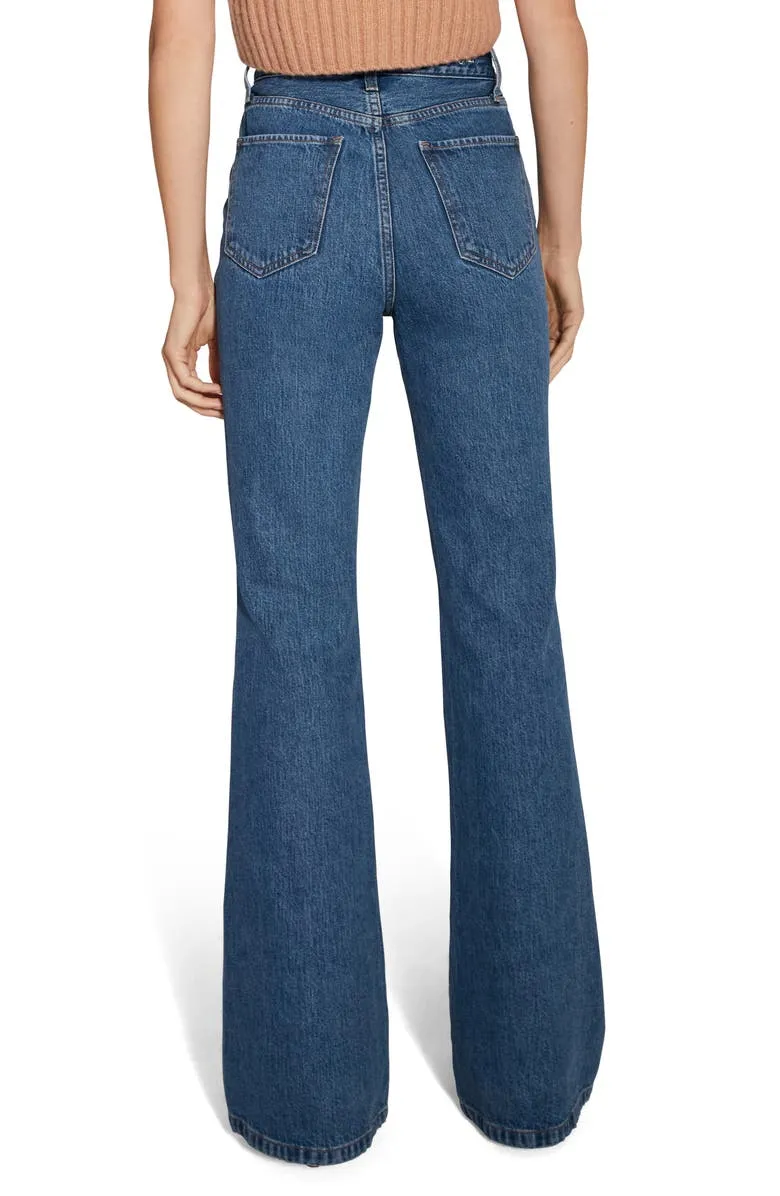 The Valentina Super High Waist Flare Jeans