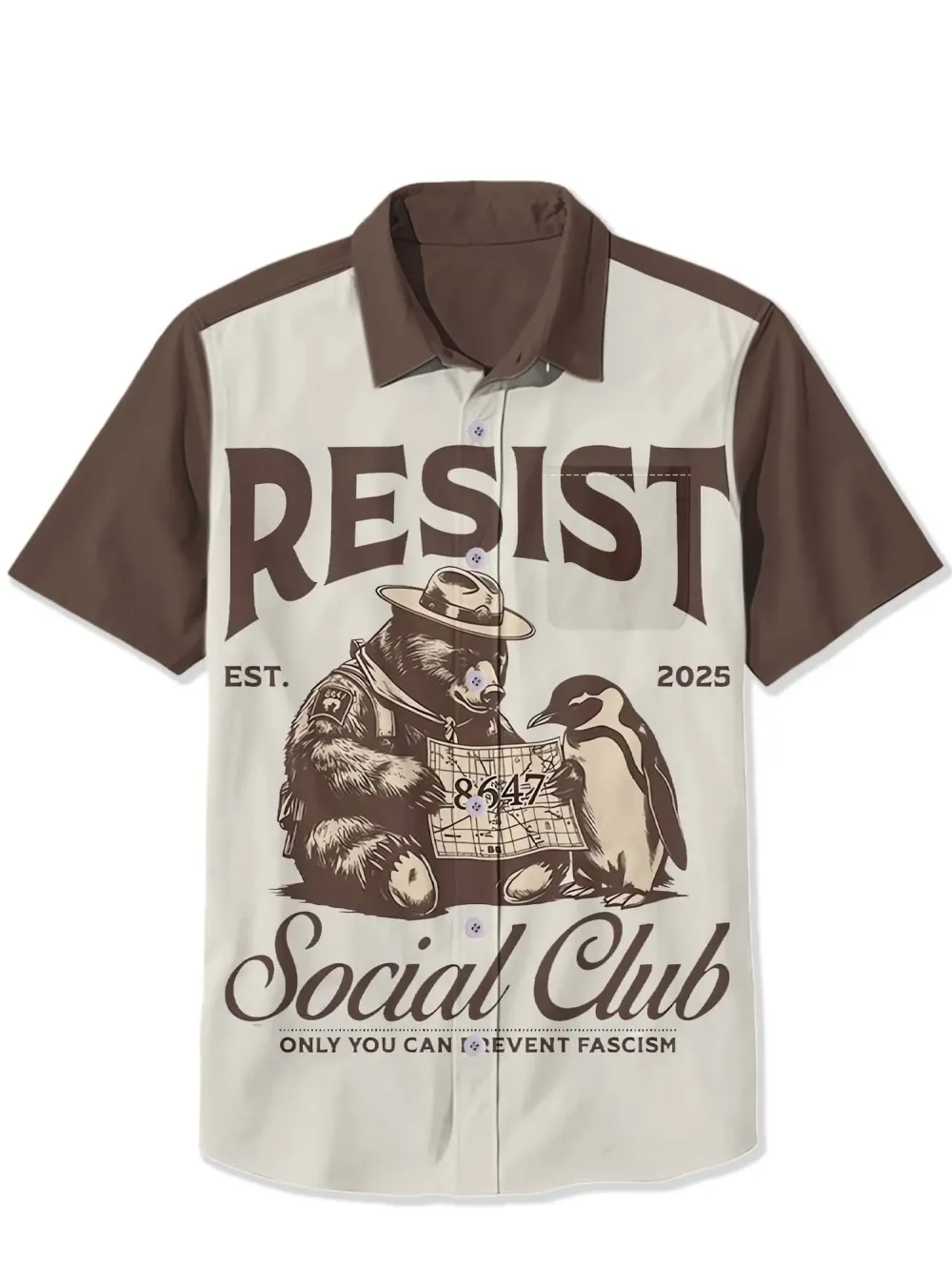 Penguin And Bear RESIST Shirt