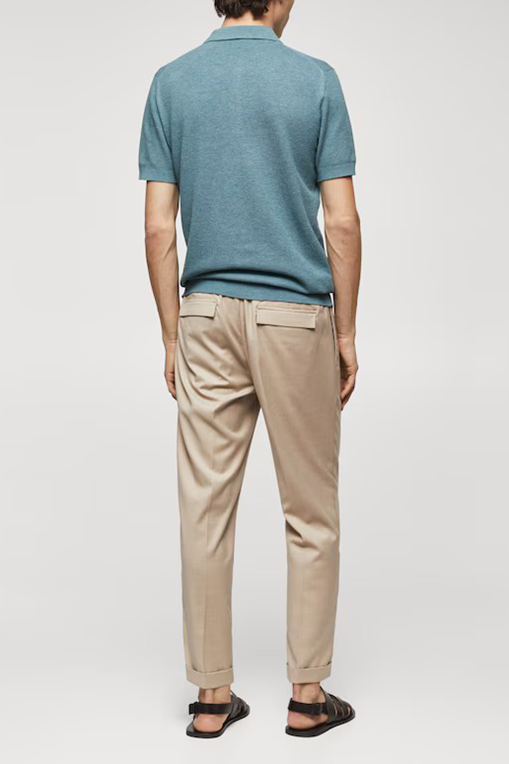 Knit Cotton Polo Shirt