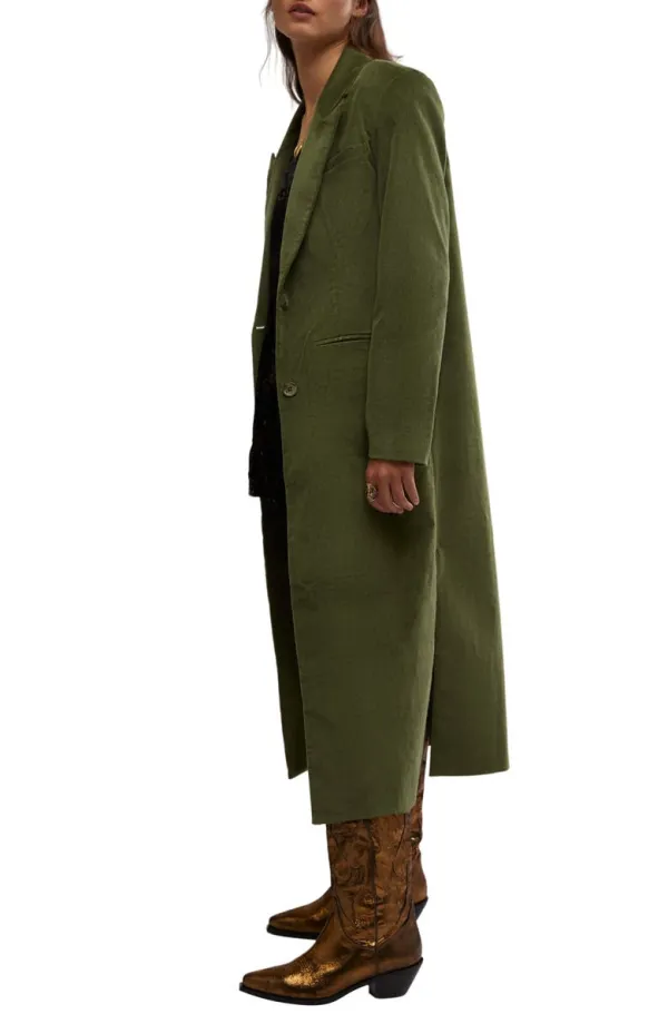 Hailey Velvet Duster