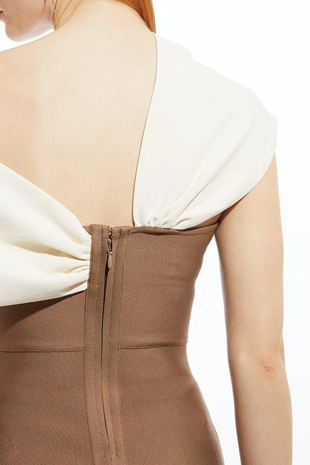 Knit Asymmetric Strap Top