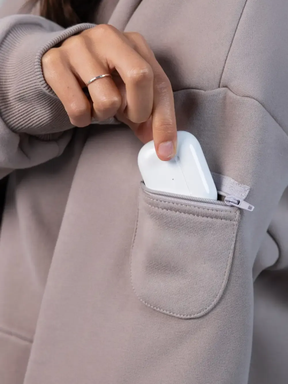 Travel Essentials Zip Hoodie