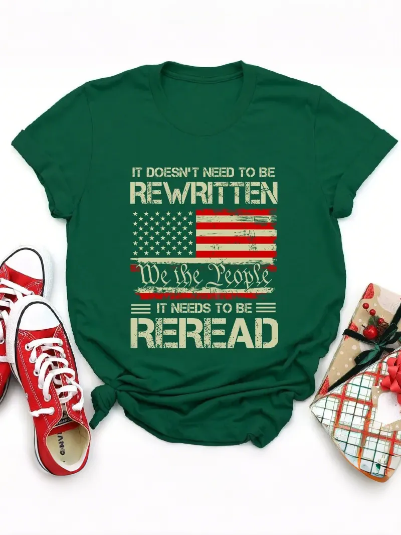 It Doesn'T To Be Rewritten It Needs To Be Reread Teacher T-Shirt