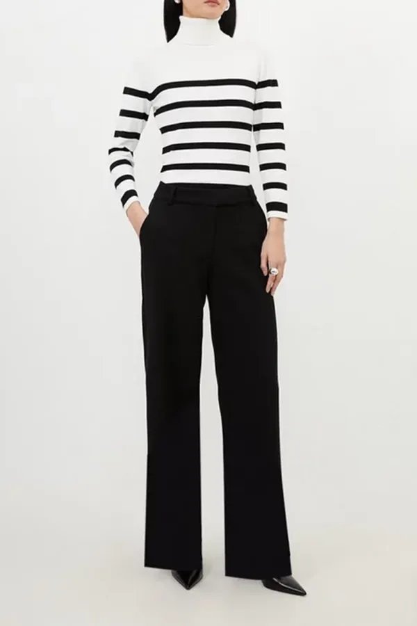 Tailored Essential Straight Leg Trousers
