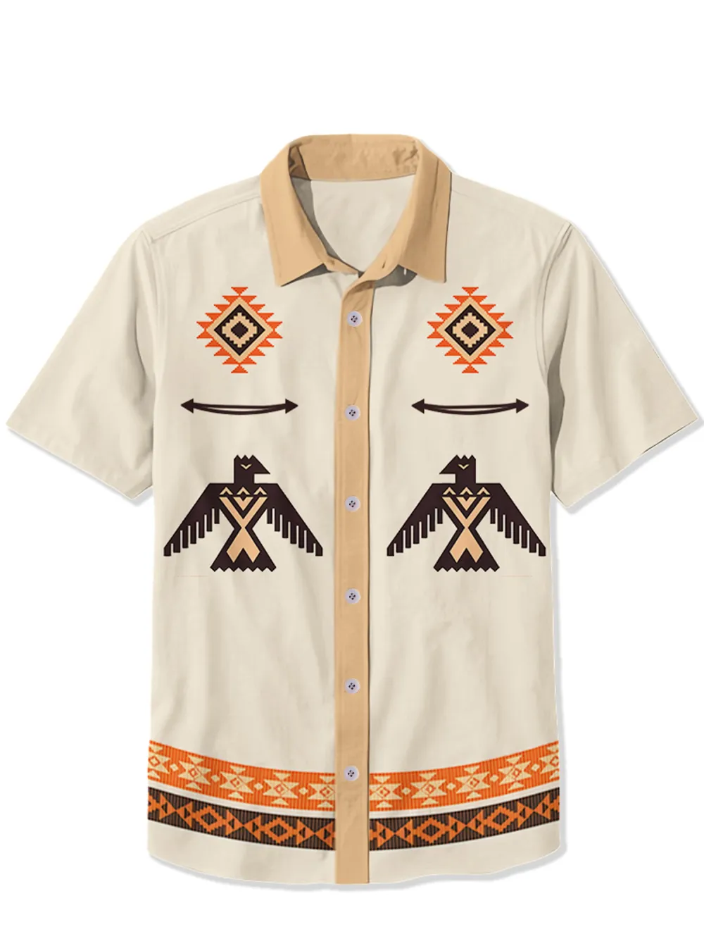 Indian Thunderbird Cowboy Shirt