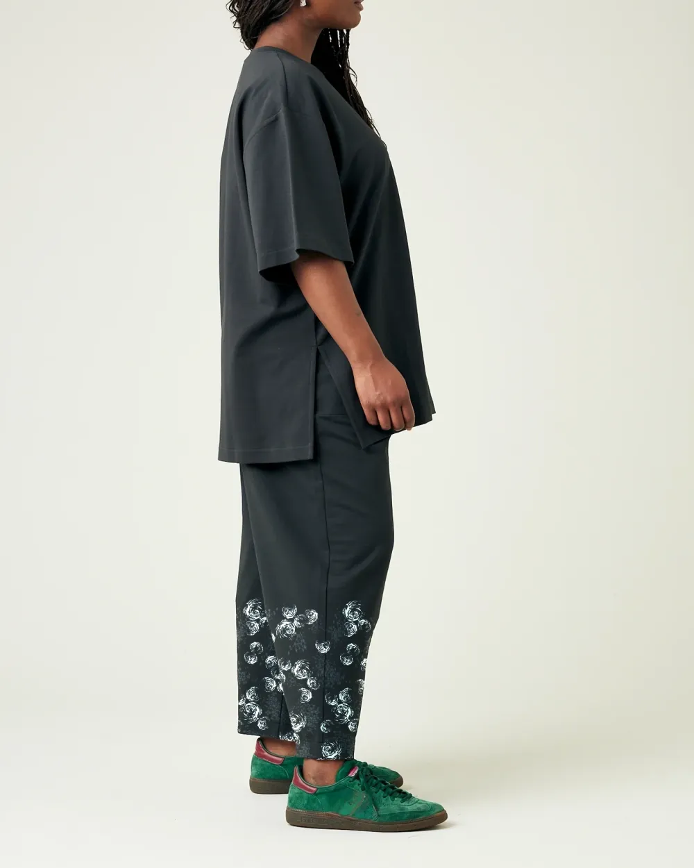 COTTON JERSEY TROUSERS