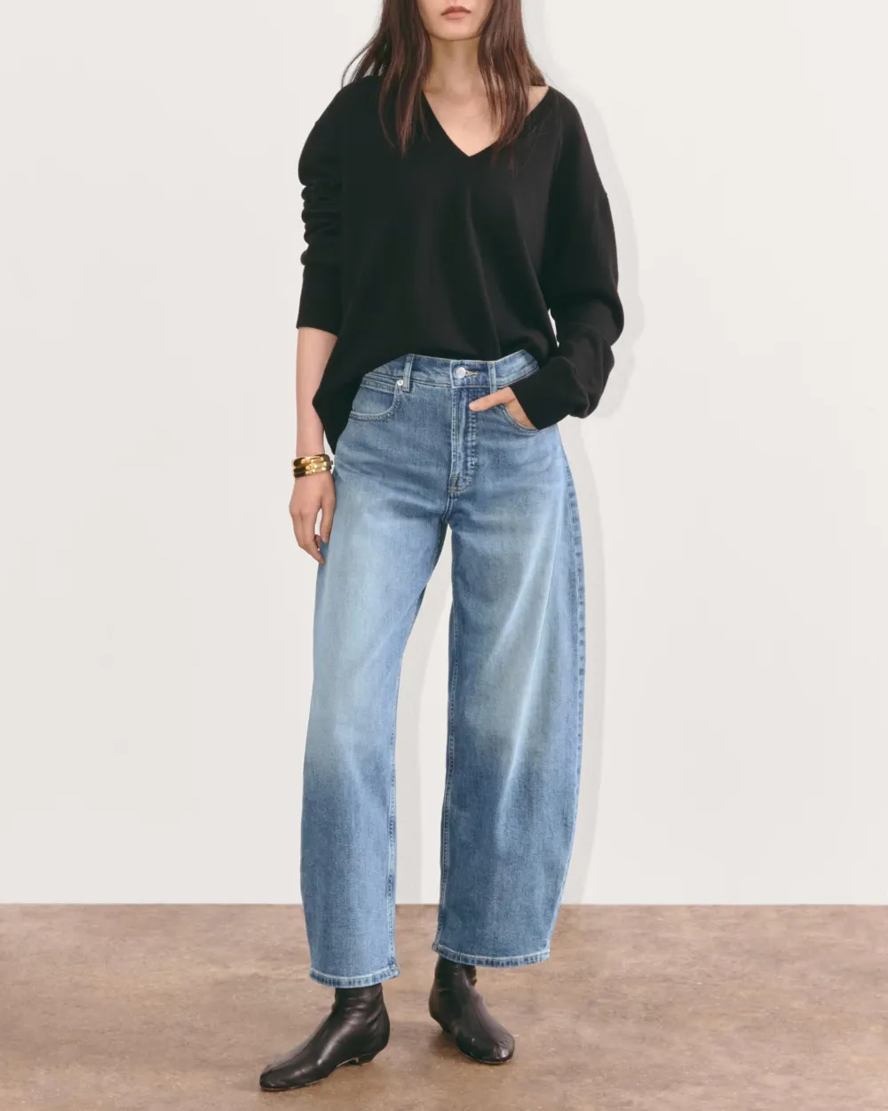 Straight Leg Way-High Jean