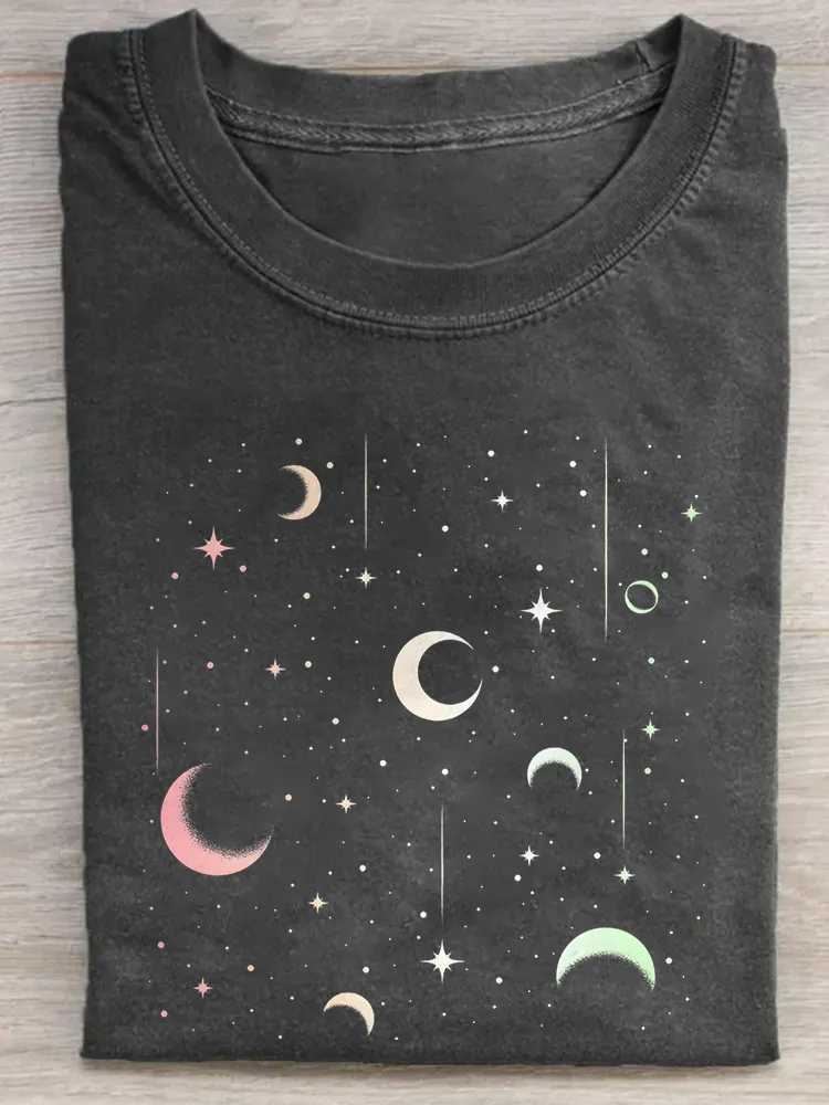 Sun, Moon And Stars Celestial Comfort Colors T-Shirt