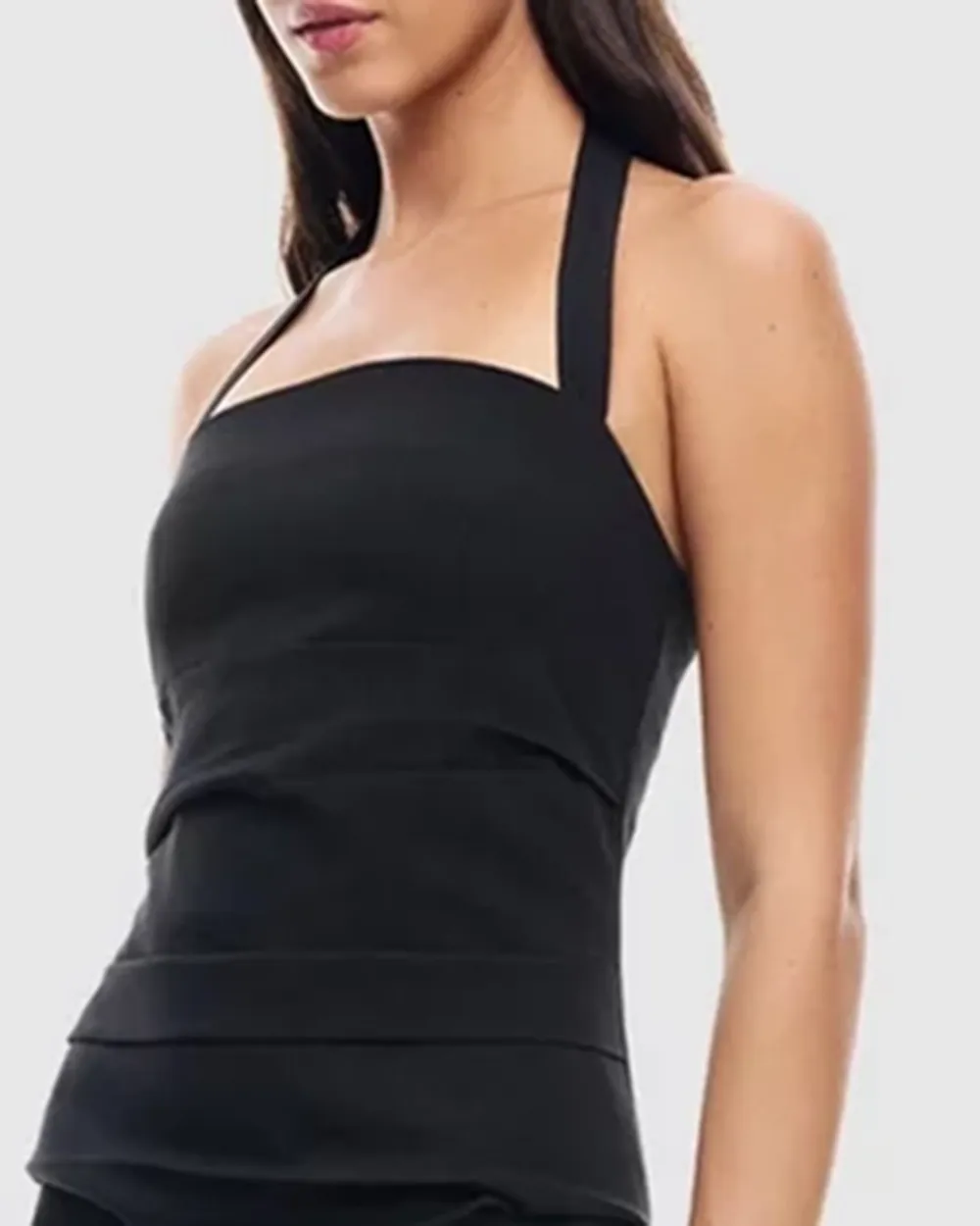 Halter Neck Slim Maxi Dress