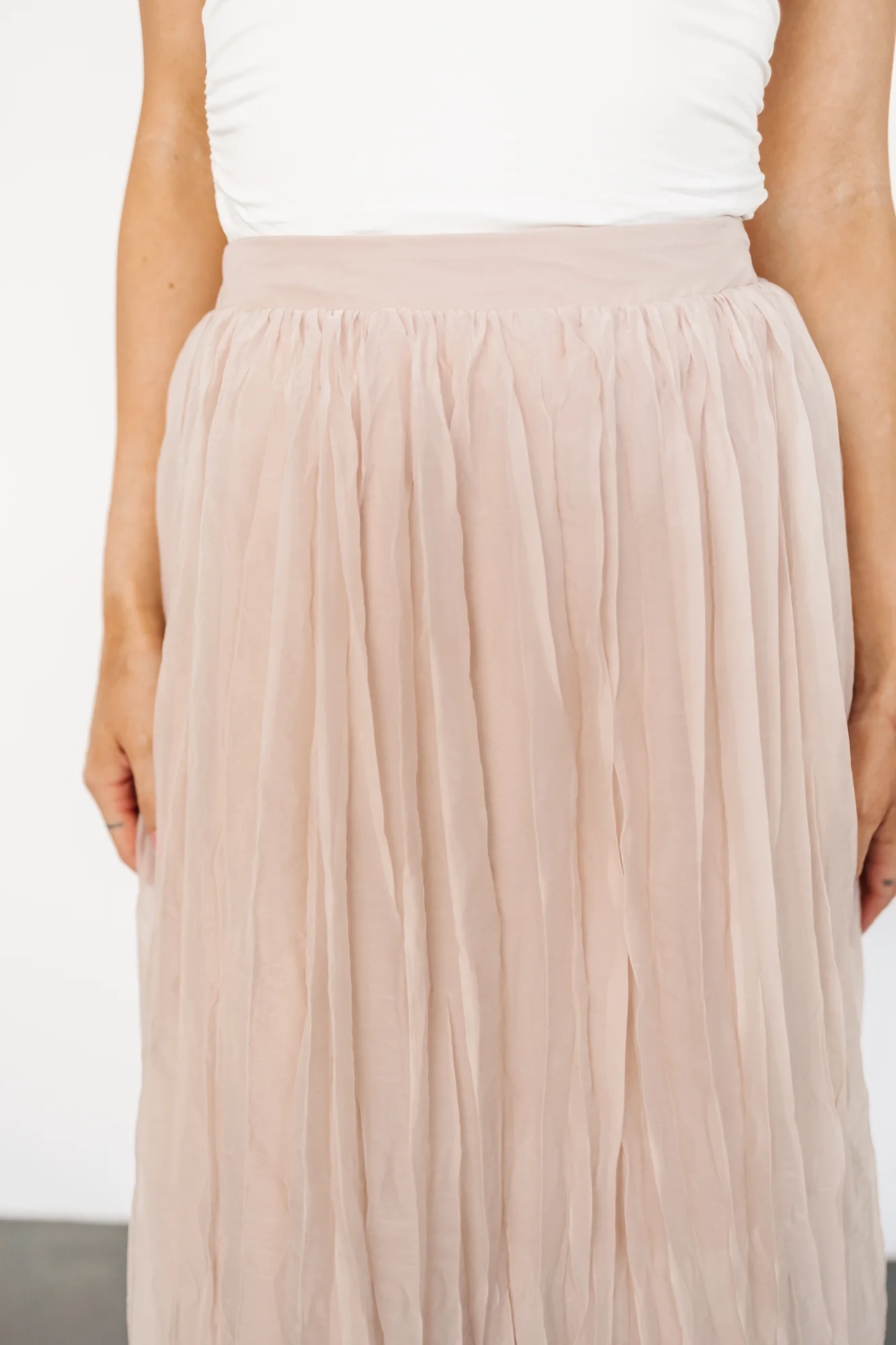 Elegant Lady Soft And Beautiful Organza Skirt