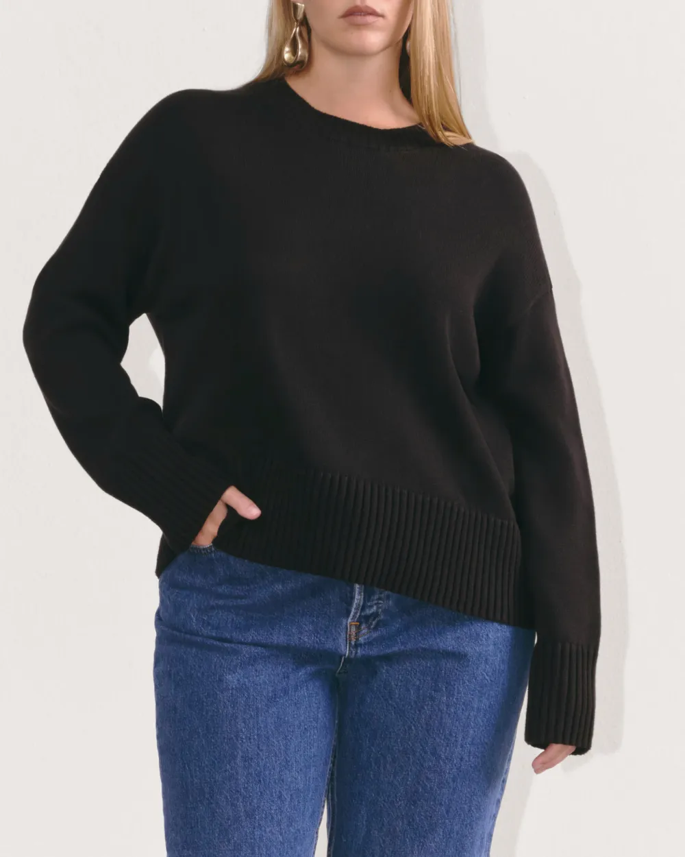 Regular Black Sweater