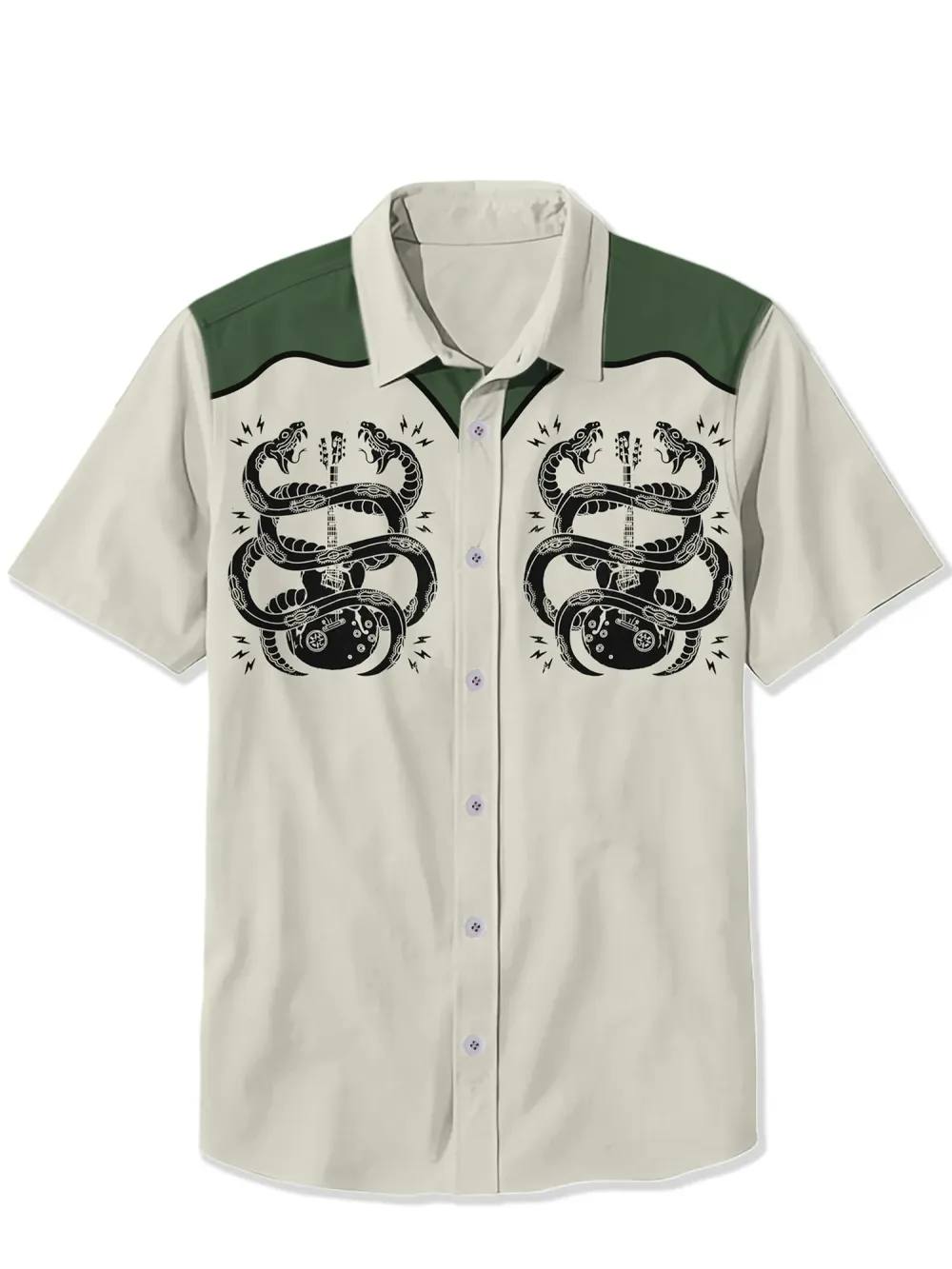 Guitar And Snake Shirt