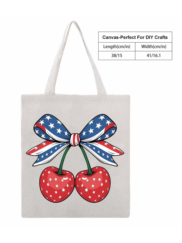 Women's Independence Day Canvas Bag