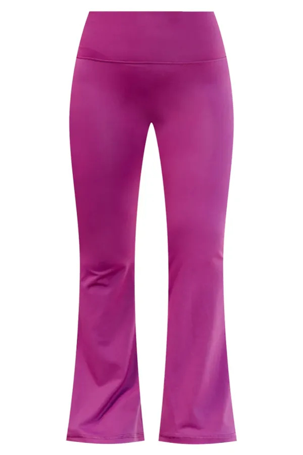 Deep Purple Flare Leggings