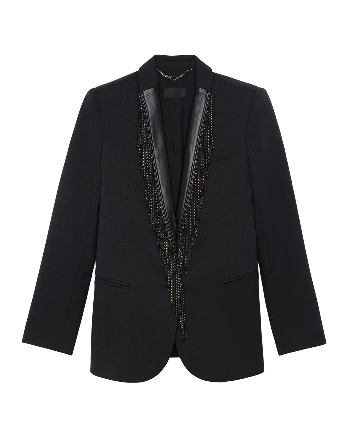 Black Classic Fit Blazer