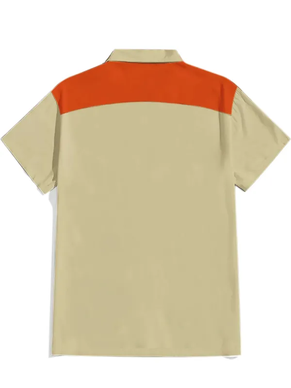Yellow Tiger Skin Shirt